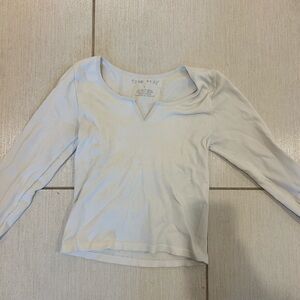 Eye Candy White Long Sleeve Shirt